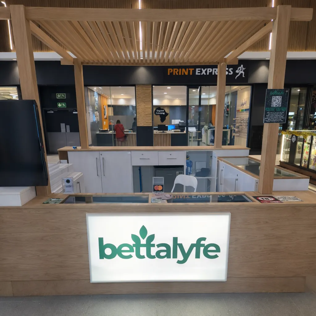 Bettalyfe Ottery Mall kiosk